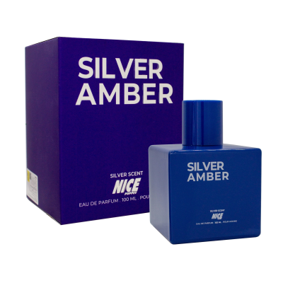 ادو پرفیوم مردانه نایس پاپت مدل Silver Scent Amber حجم 100 میلی لیتر ادو پرفیوم مردانه نایس پاپت مدل Silver Scent Amber حجم 100 میلی لیتر