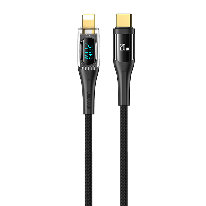 کابل USB-C به لایتنینگ یوسمز مدل SJ589 طول 2 متر کابل تبدیل USB-C به لایتنینگ یوسمز مدل SJ589 طول 2 متر
