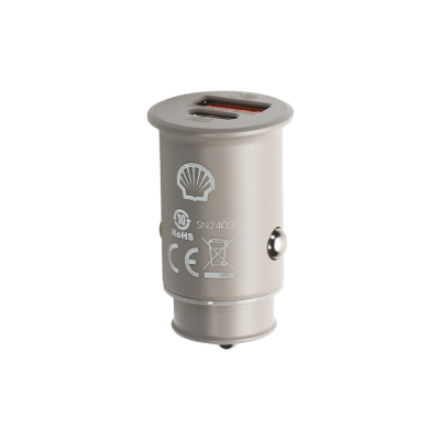 شارژر فندکی 30 وات دو پورت شل مدل CCT006 شارژر فندکی 30 وات دو پورت شل مدل CCT006