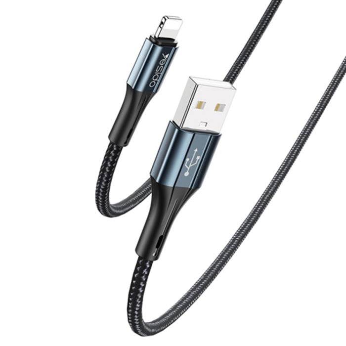 کابل لایتنینگ یسیدو مدل CA94 طول 2 متر کابل تبدیل USB به لایتنینگ یسیدو مدل CA94 طول 2 متر