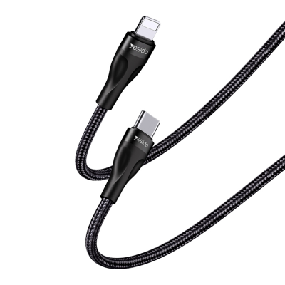 کابل تبدیل usb-C به لایتنینگ یسیدو مدل CA82 طول 0.3 متر کابل تبدیل usb-C به لایتنینگ یسیدو مدل CA82 طول 0.3 متر