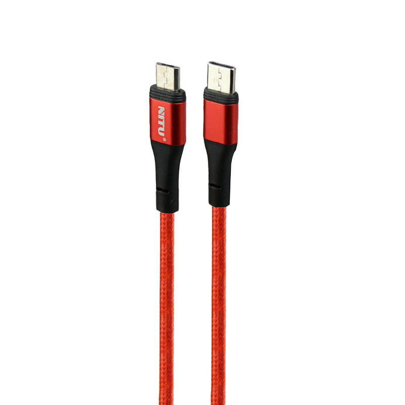 کابل تبدیل USB-C به microUSB نیتو مدل NC126 طول 1.2 متر