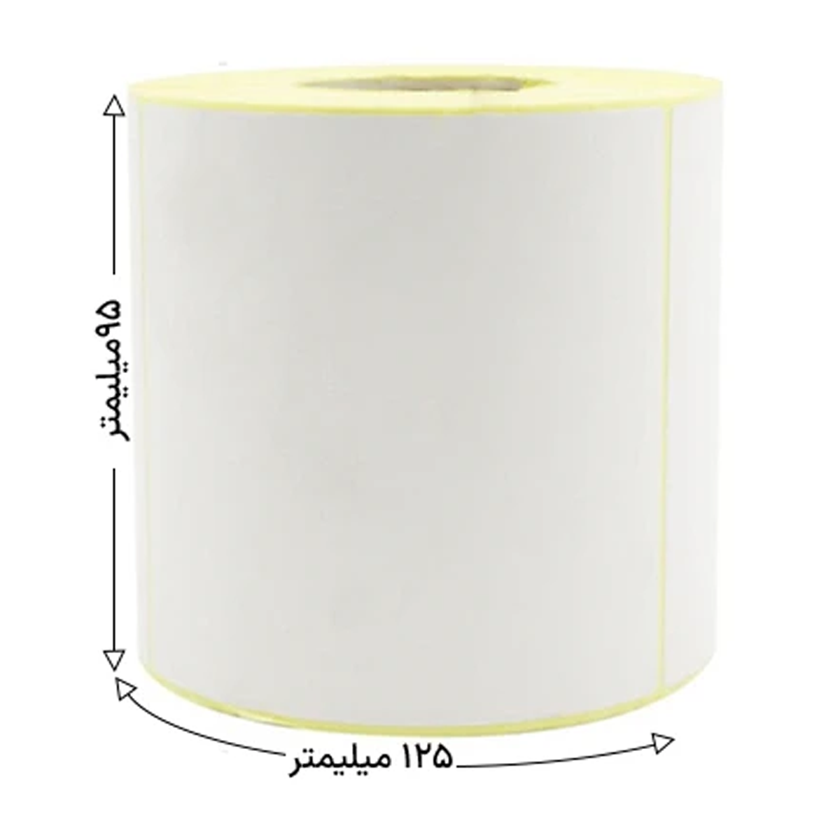 رول 500 تایی لیبل پی‌ وی‌ سی تک ردیفه 125x95-small-image