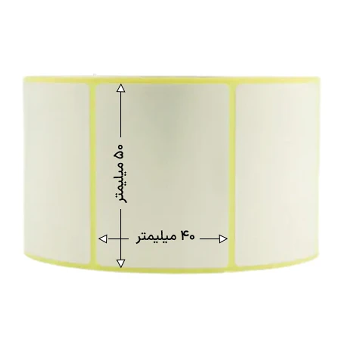 رول 750 تایی لیبل حرارتی تک ردیفه 50x40-small-image