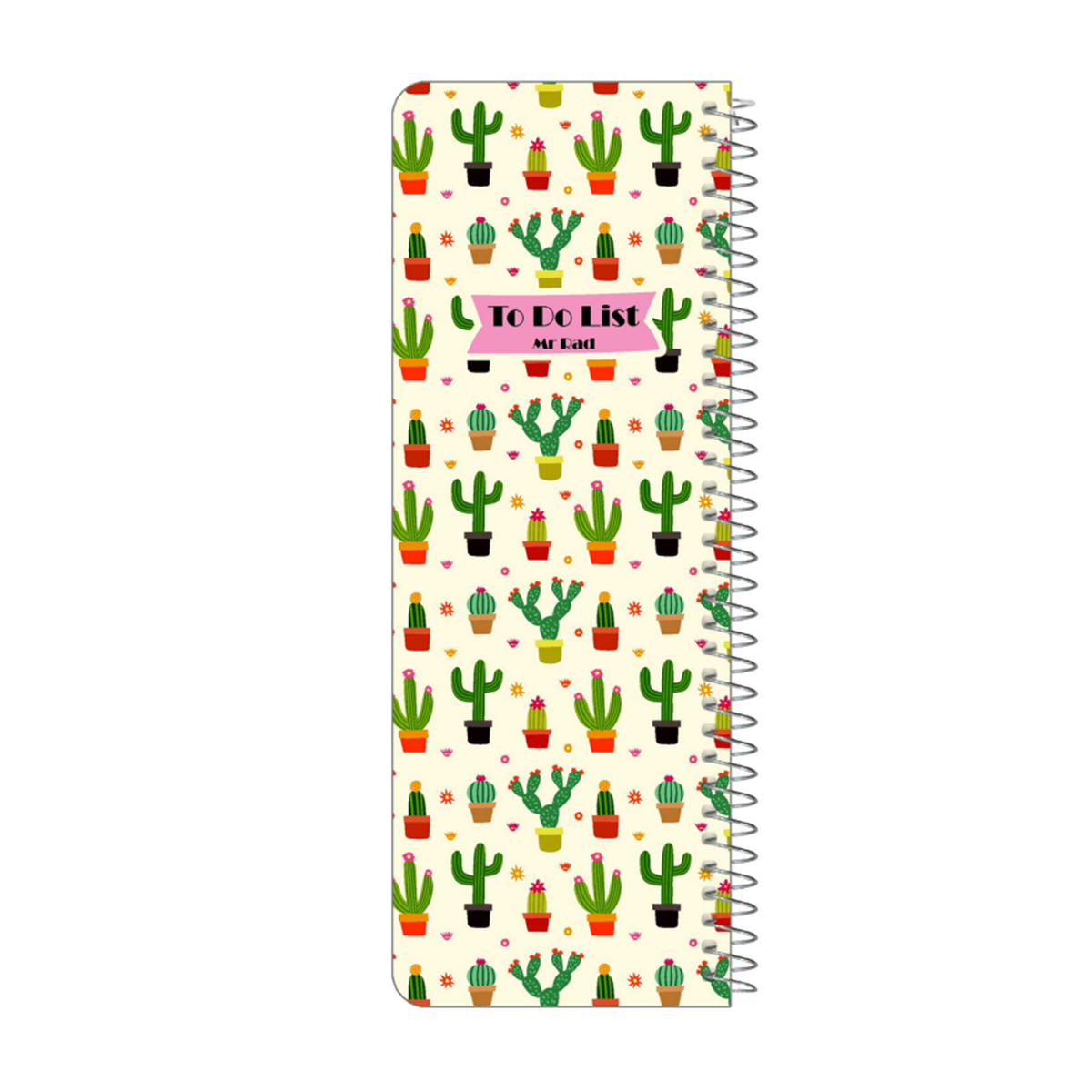 دفترچه یادداشت مستر راد مدل to do list طرح جدید کاکتوس مدل پالت کد pallet 1578-small-image