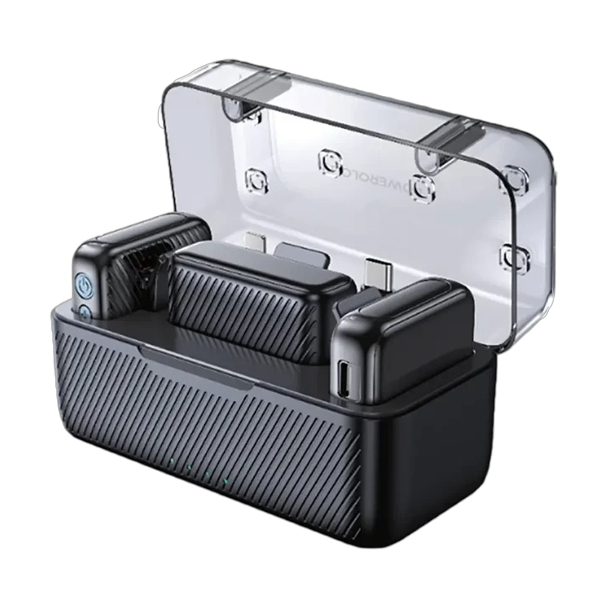 میکروفن بی سیم پاورولوجی مدل Dual Microphone Professional-small-image