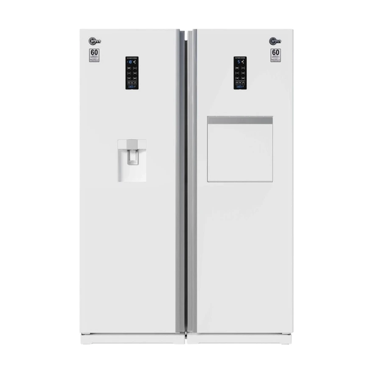 یخچال فریزر دو قلو کلور مدل گلوری پلاس سری 70