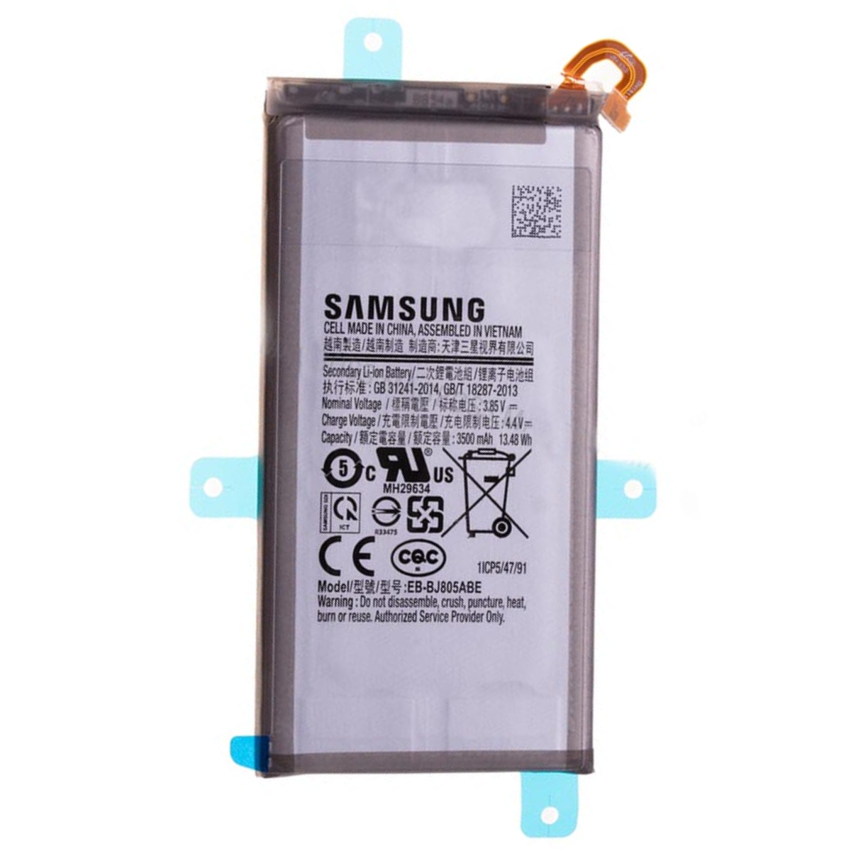 باتری گوشی سامسونگ Galaxy A6 Plus 2018 کد فنی EB-BJ805ABE-small-image
