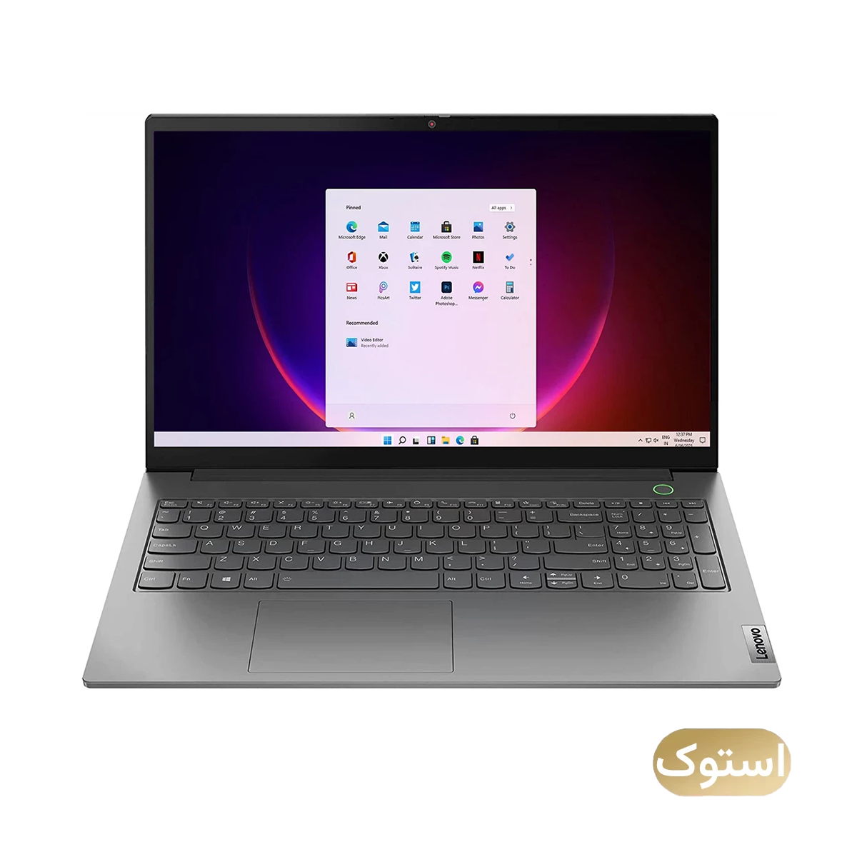 لپ تاپ استوک Open Box - لنوو 15.6 اینچی مدل ThinkBook 15 i5 1135G7 36GB 1TB - خاکستری
