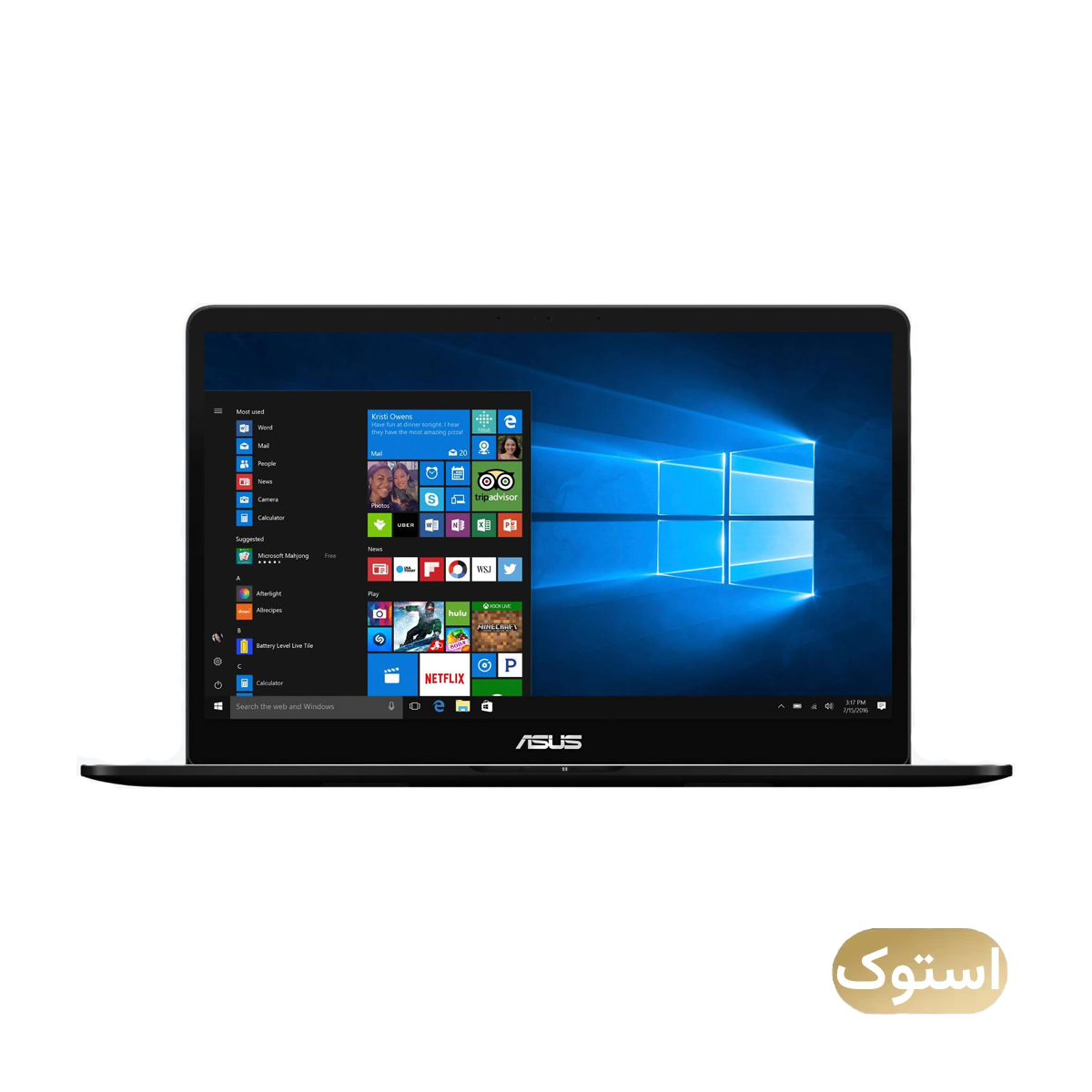 لپ تاپ استوک Used - ایسوس 15.6 اینچی مدل UX550 i7 8750H 16GB 512GB GTX 1050 Ti 4GB - سرمه‌ای