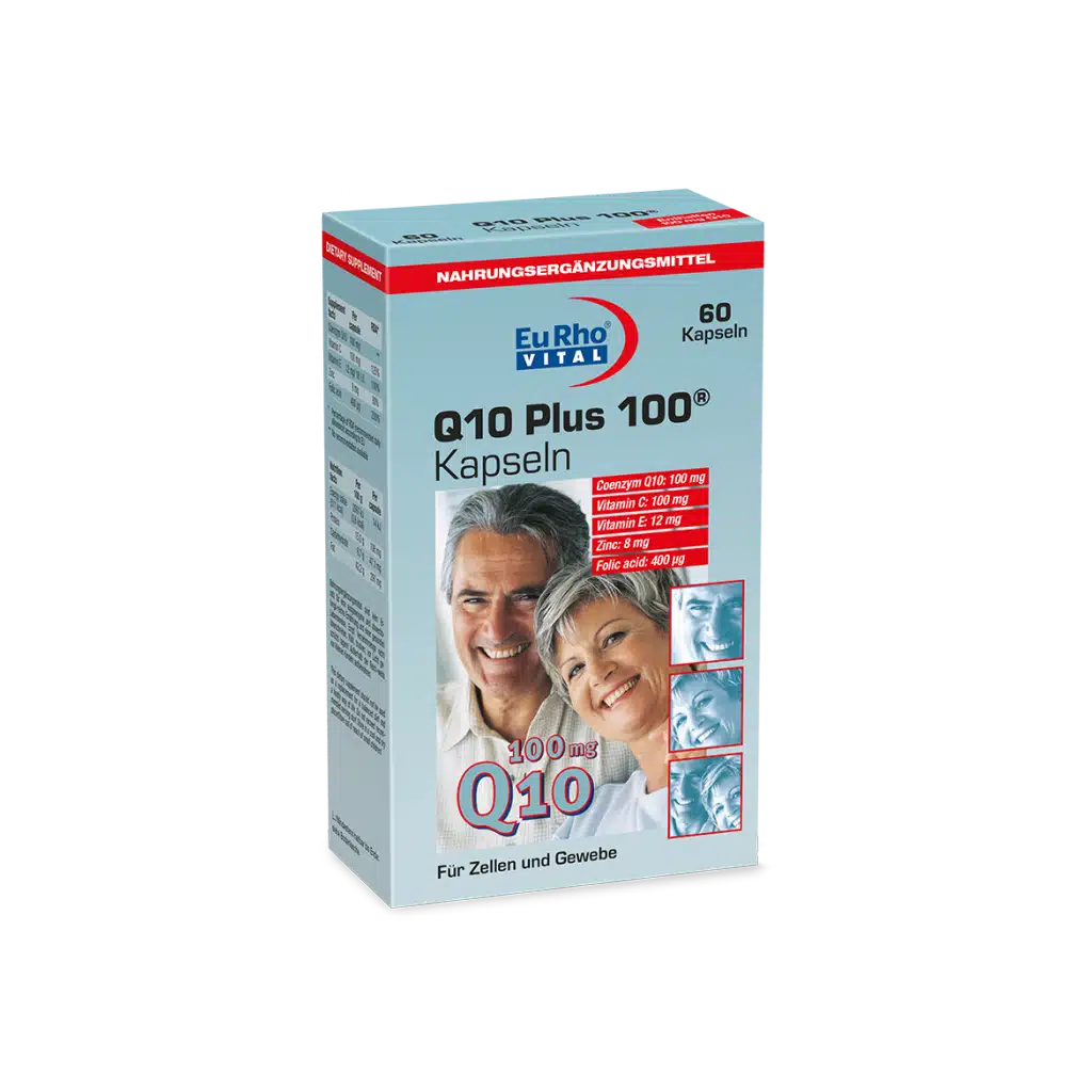 کپسول کیوتن پلاس ۱۰۰ یوروویتال ۶۰ عدد