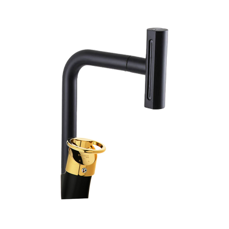 شیر آشپزخانه توفیق مدل النگویی آبشاری چهارحالته