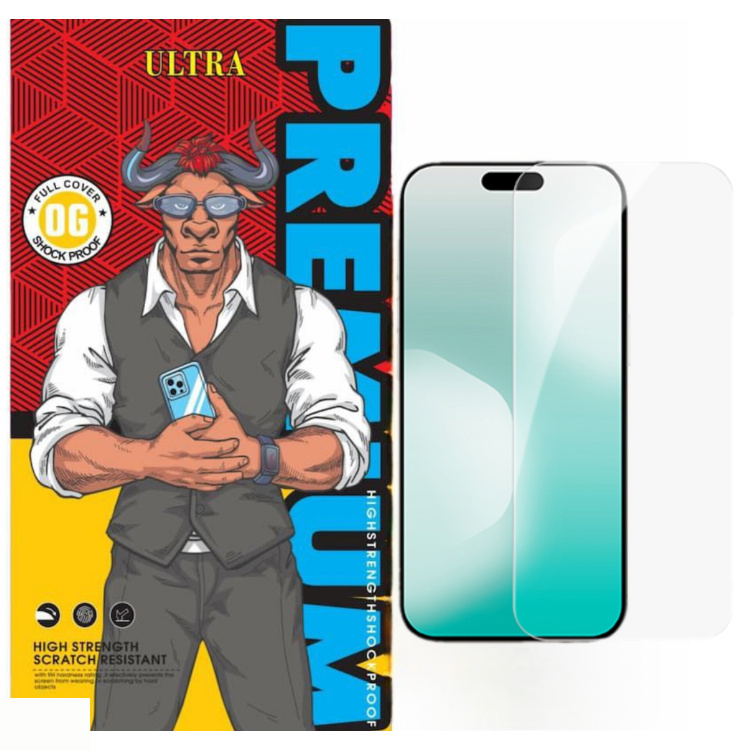 محافظ صفحه نمایش گوشی موبایل اولترا بدون حاشیه Clear Pro HD Plus مناسب اپل iPhone 17 Pro Max
