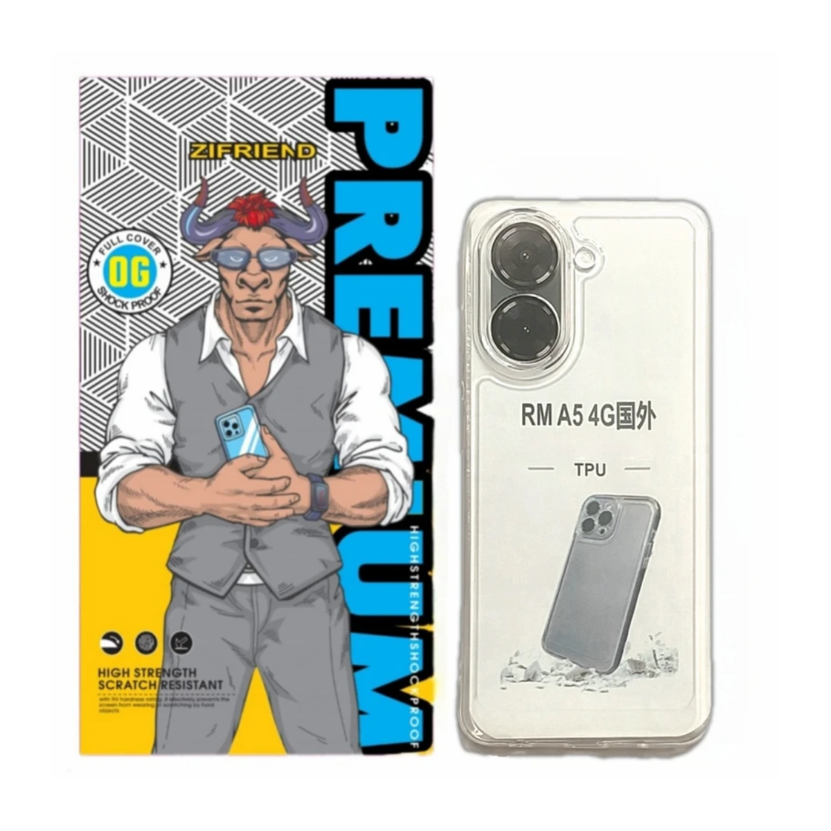 کاور زیفرند مدل ژله ای محافظ لنز دار مناسب برای گوشی موبایل شیائومی Redmi A5 4G