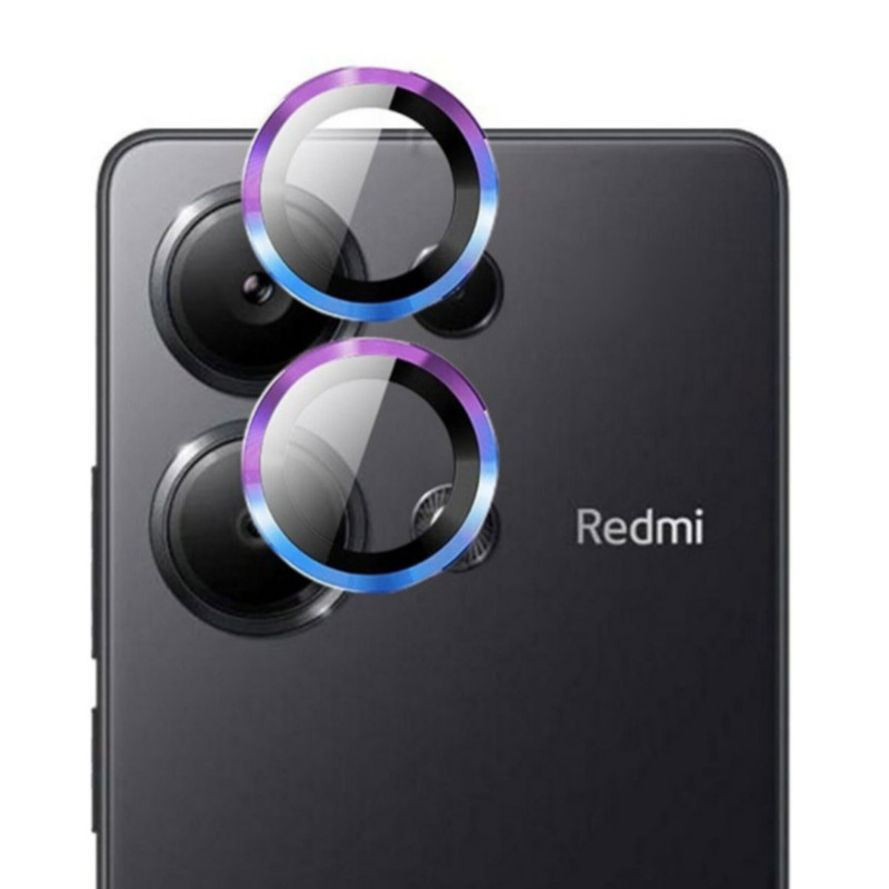 محافظ لنز دوربین شیشه ای اوجی مدل Crystal Shield مناسب برای گوشی موبایل شیائومی Redmi Note 13 4G