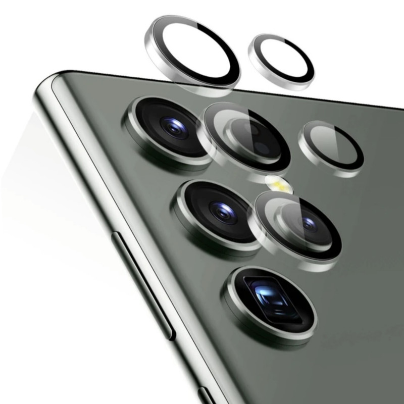 محافظ لنز دوربین شیشه ای اوجی مدل Crystal Shield مناسب برای گوشی موبایل سامسونگ Galaxy S23 Ultra