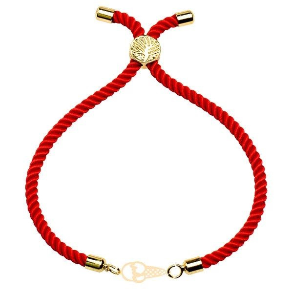 دستبند طلا 18 عیار زنانه شمیم گلد گالری مدل M178