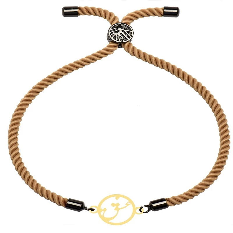 دستبند طلا 18 عیار زنانه شمیم گلد گالری مدل M116