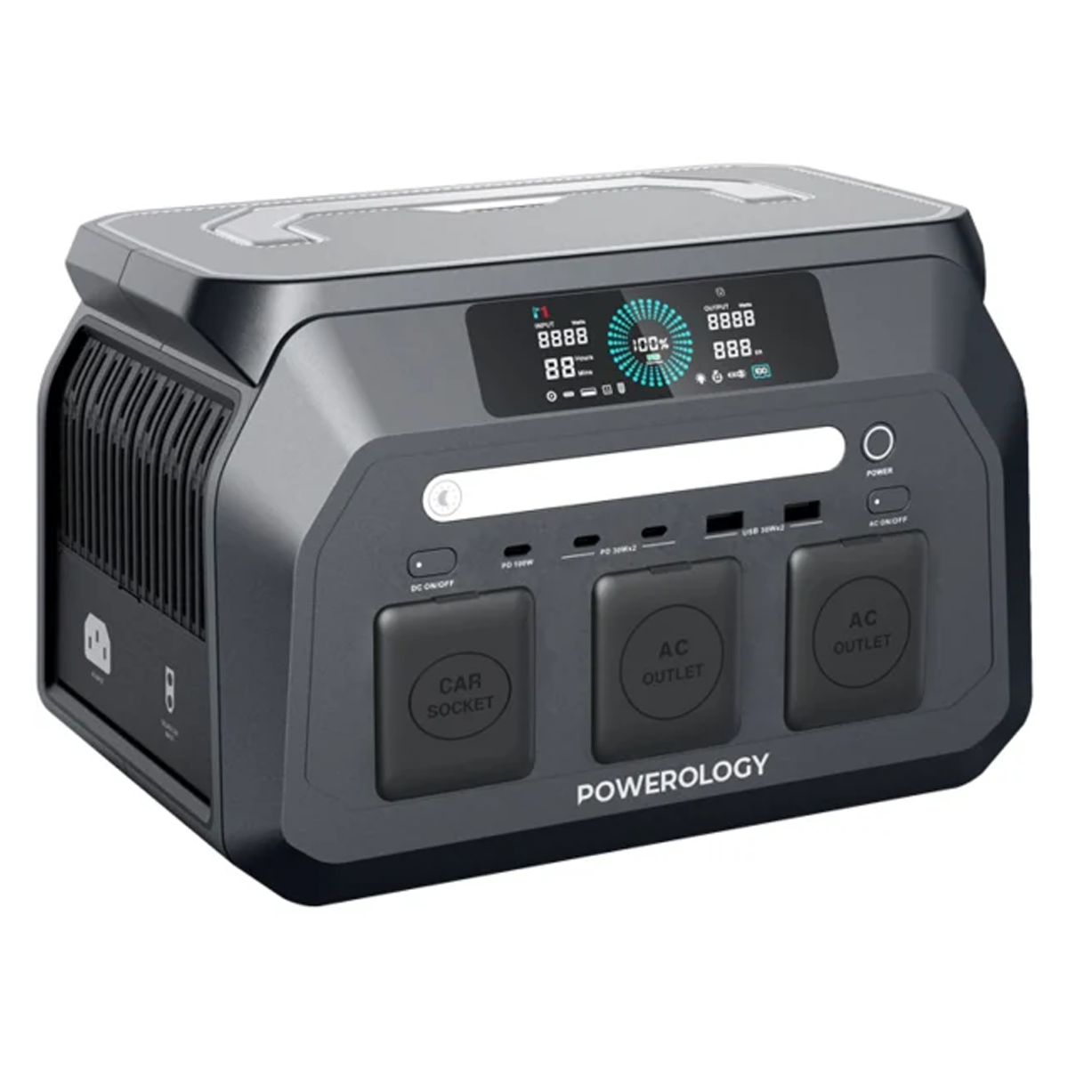 پاور استیشن پاورولوژی مدل Dynamic800 PWP800WBK ظرفیت 20000 میلی آمپر ساعت-small-image