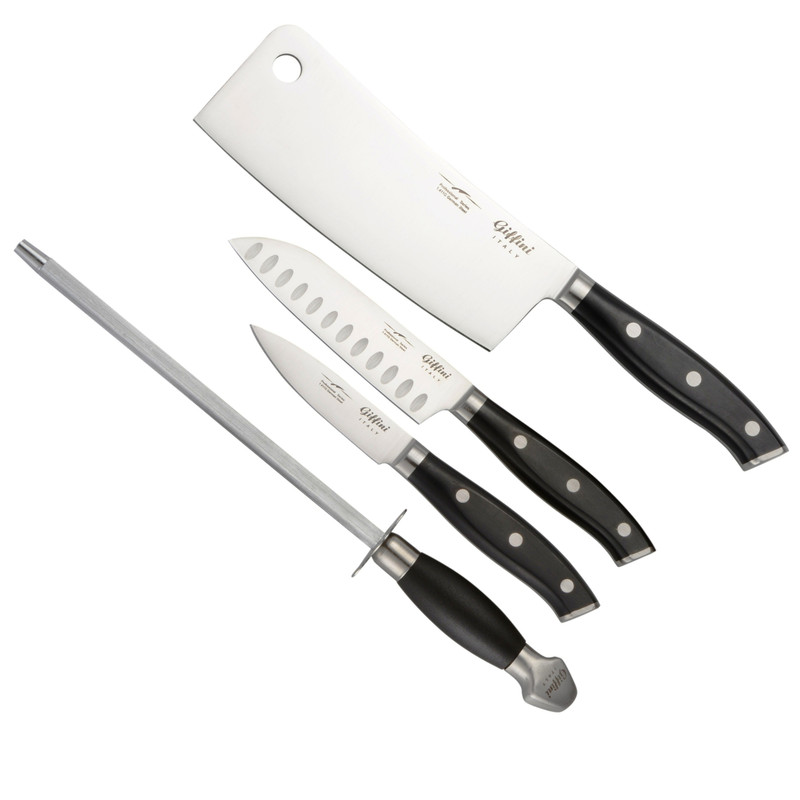 سرویس چاقو آشپزخانه 4 پارچه جی فی نی مدل 1-2221 سرویس چاقو آشپزخانه 4 پارچه جی فی نی مدل 1-2221