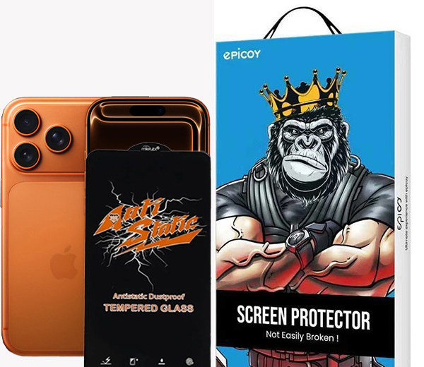 محافظ صفحه نمایش اپیکوی مدل Antistatic Dustproof مناسب برای گوشی موبایل اپل iPhone 17 Pro / 17 / 16 Pro