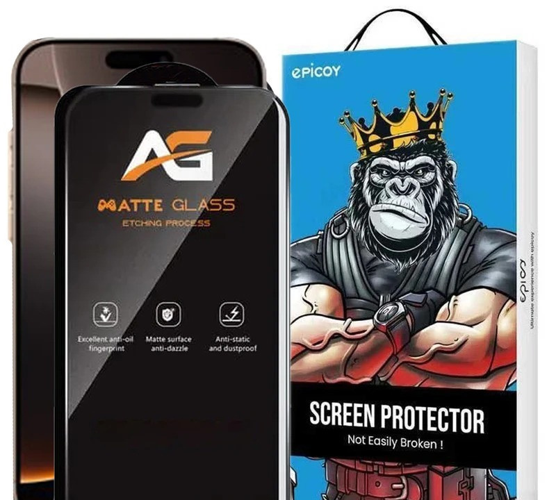 محافظ صفحه نمایش مات اپیکوی مدل AG Matte Etching مناسب برای گوشی موبایل اپل iPhone 17 Pro Max