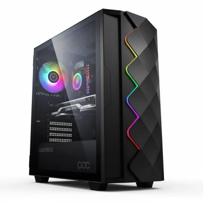 کامپیوتر دسکتاپ گیم مکس مدل Diamond Black-GAMING-PcPishro کامپیوتر دسکتاپ گیم مکس مدل Diamond Black-GAMING-PcPishro