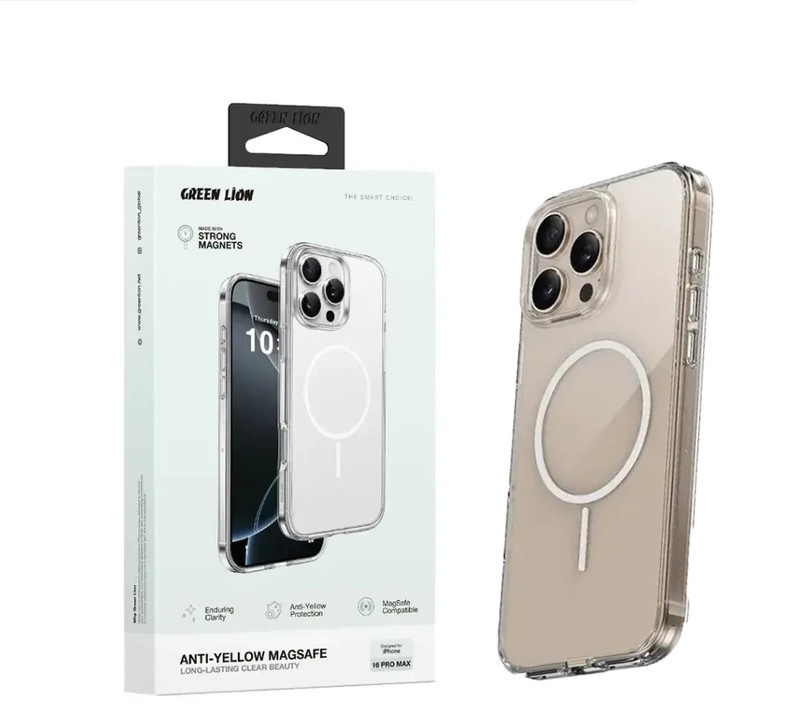 کاور گرین لاین مدل Anti-Ylw MagSafe مناسب برای گوشی موبایل اپل iPhone 16 Pro Max