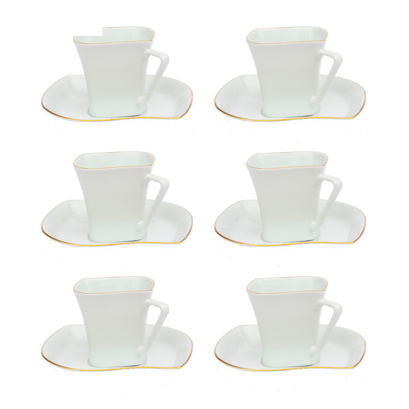 سرویس چای خوری 12 پارچه مقصود مدل شیوا 56