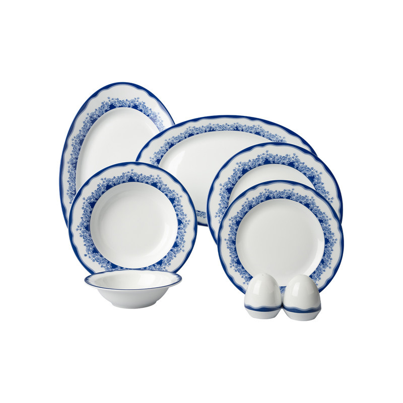 سرویس غذاخوری 28 پارچه 6 نفر چینی زرین ایران مدل ایتالیا اف ماهور درجه عالی سرویس غذاخوری 28 پارچه 6 نفر چینی زرین ایران مدل ایتالیا اف ماهور درجه عالی