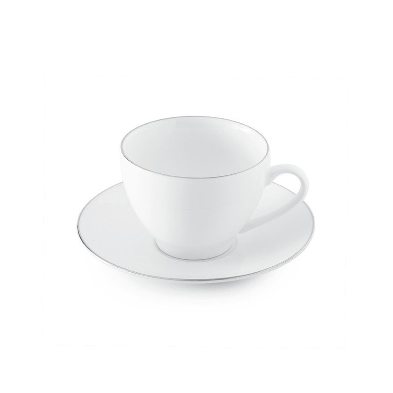 ست فنجان و نعلبکی 12 پارچه چینی زرین ایران مدل سوئدی 9 سمن درجه سه