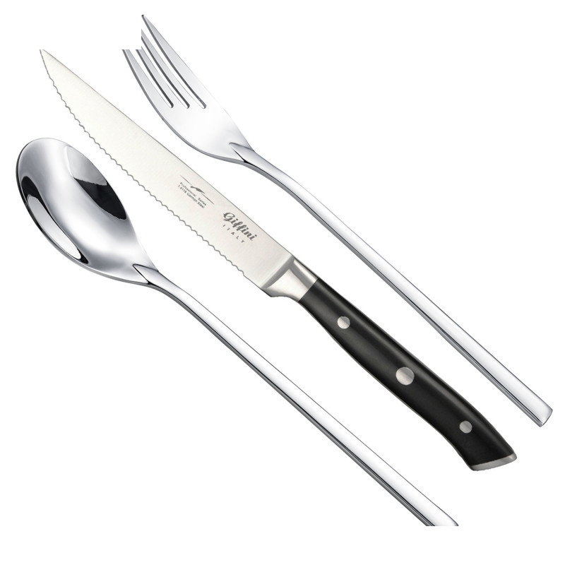 سرویس قاشق و چنگال 3 پارچه جی فی نی مدل 53