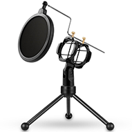 سه پایه میکروفون یانمای مدل PS-3 به همراه پاپ فیلتر-small-image