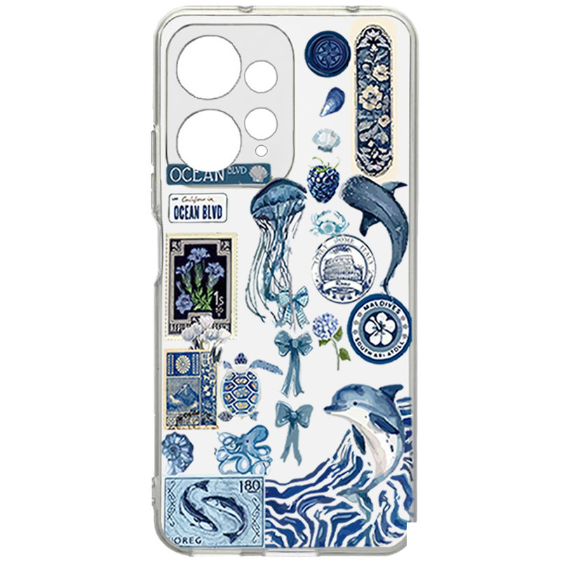 کاور طرح Summer مناسب برای گوشی موبایل شیائومی Redmi Note 12 4G