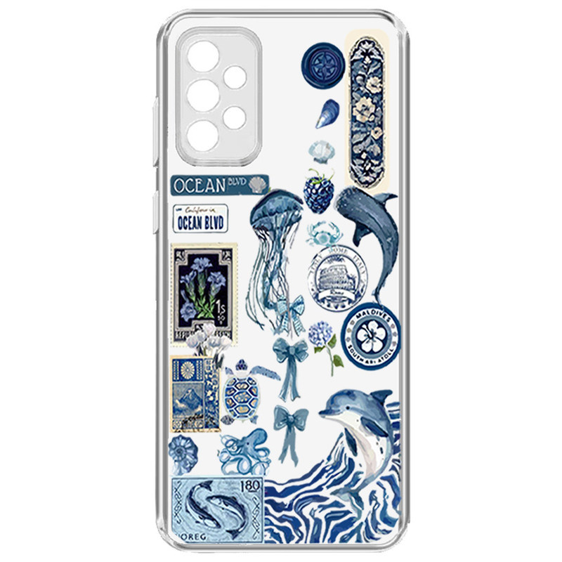 کاور طرح Summer مناسب برای گوشی موبایل سامسونگ Galaxy A53