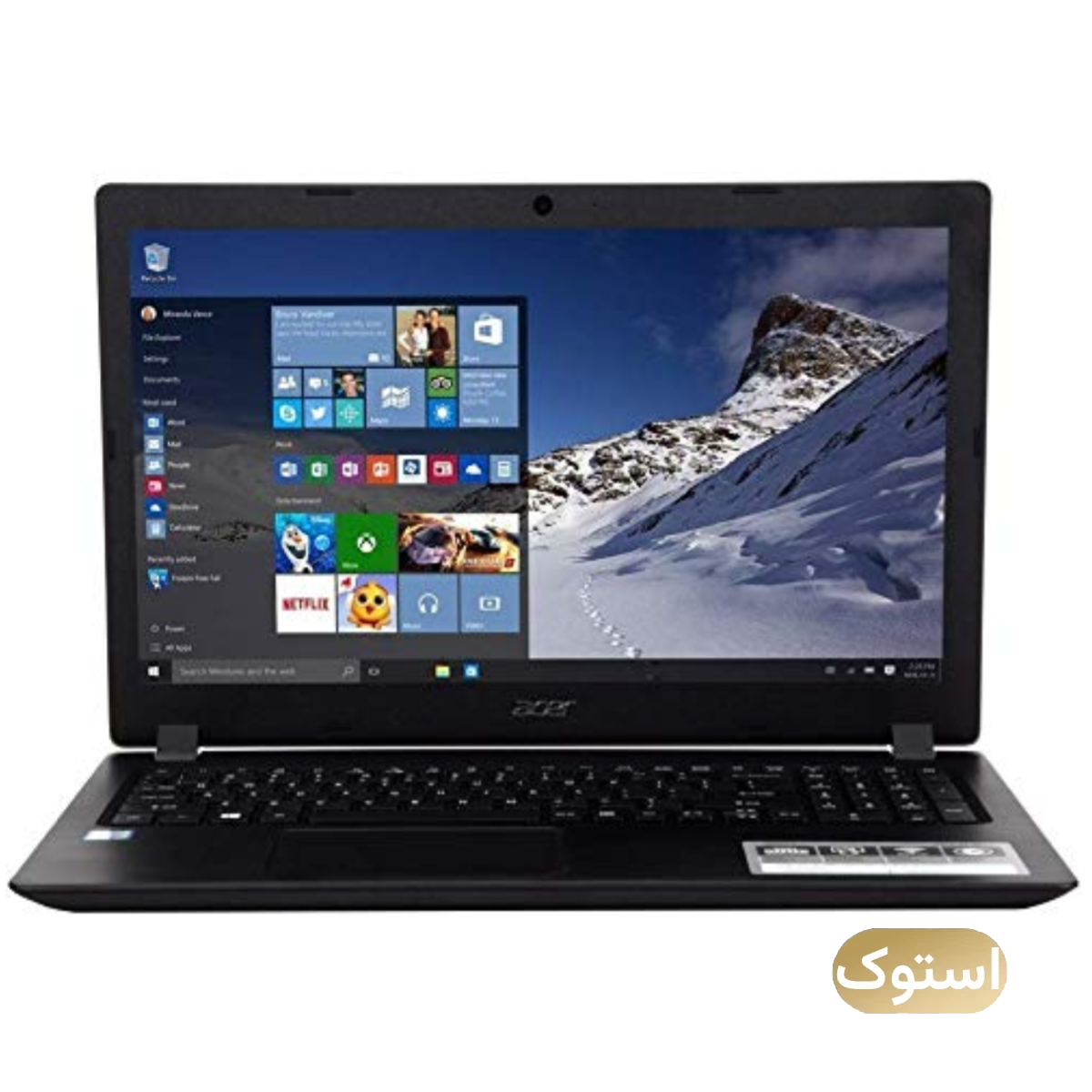 لپ تاپ استوک Used - ایسر 15 اینچی مدل Aspire 3 i5 7200u 8GB 256GB - مشکی لپ تاپ استوک Used - ایسر 15 اینچی مدل Aspire 3 i5 7200u 8GB 256GB - مشکی