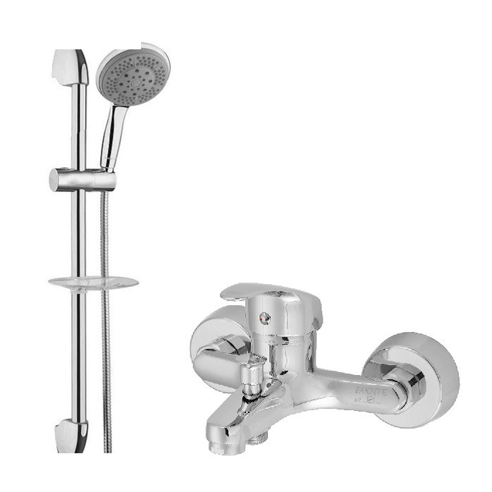 شیر حمام فاخته مدل ماهان C به همراه علم دوش