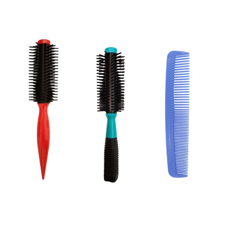 برس و شانه مو مدل sh001 مجموعه 3 عددی