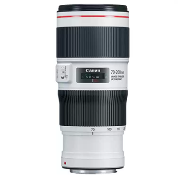 لنز دوربین کانن EF 70-200 f/4 IS II USM با لوازم جانبی