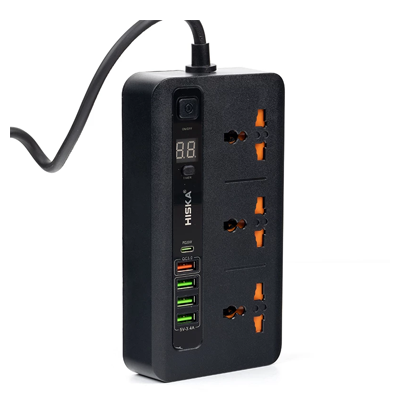 چند راهی برق هیسکا مدل CH-5520 چند راهی برق هیسکا مدل CH-5520-small-image