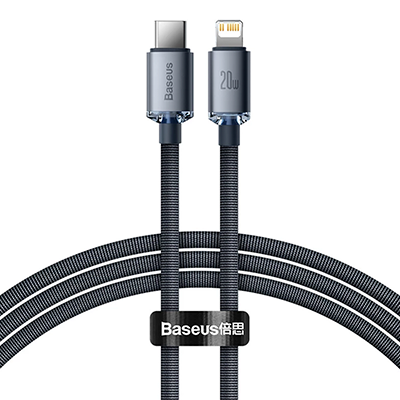 کابل تایپ سی به لایتنینگ باسئوس مدل CAJY0002 طول 1.2 متر