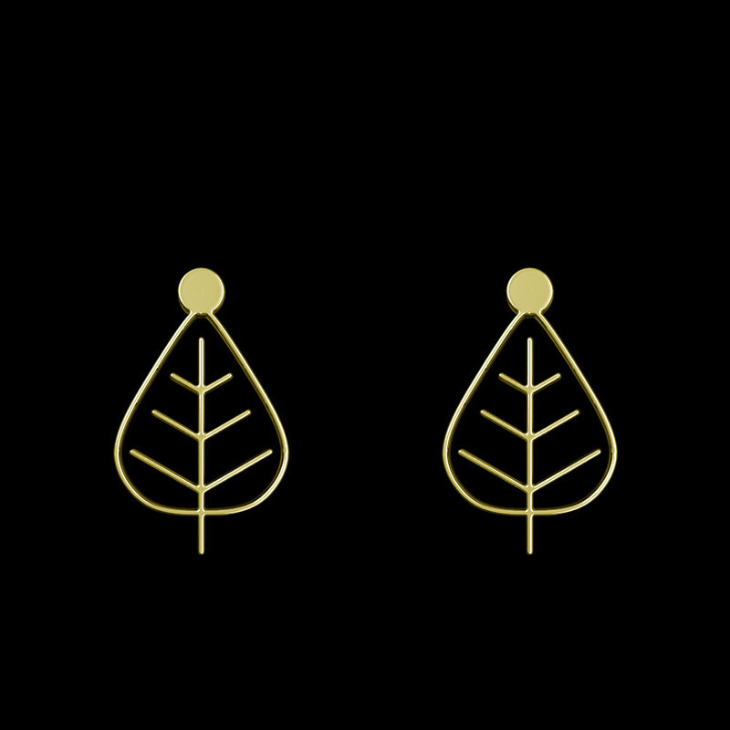 گوشواره طلا 18 عیار زنانه مدوپد مدل درخت کد GA1-15861