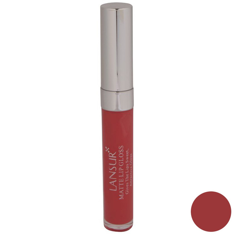 رژ لب مایع لنسور سری Matte شماره 04