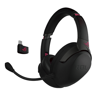 هدفون گیمینگ بی سیم ایسوس مدل ROG STRIX GO 2.4 Electro Punk-small-image