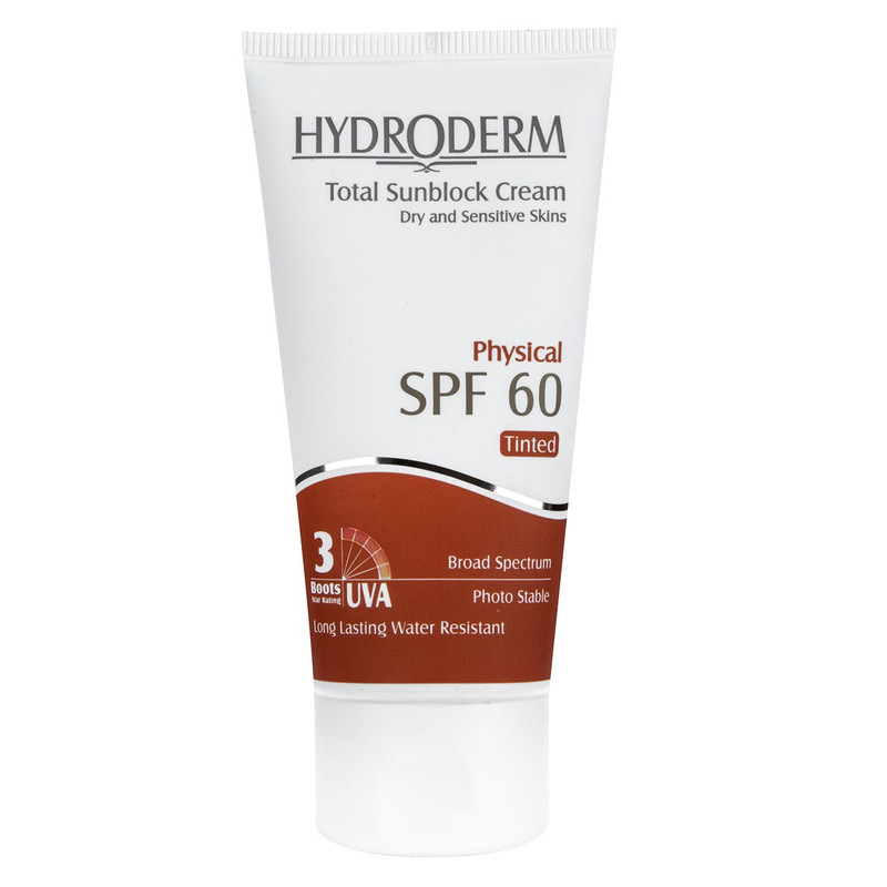 کرم ضد آفتاب هیدرودرم مدل Dark Beige SPF60 حجم 50 میلی لیتر کرم ضد آفتاب هیدرودرم مدل Dark Beige SPF60 حجم 50 میلی لیتر