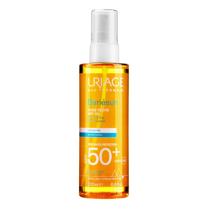 اسپری ضد آفتاب بدون رنگ اوریاژ SPF 50 مدل 200 مناسب انواع پوست حجم 200 میلیلیتر