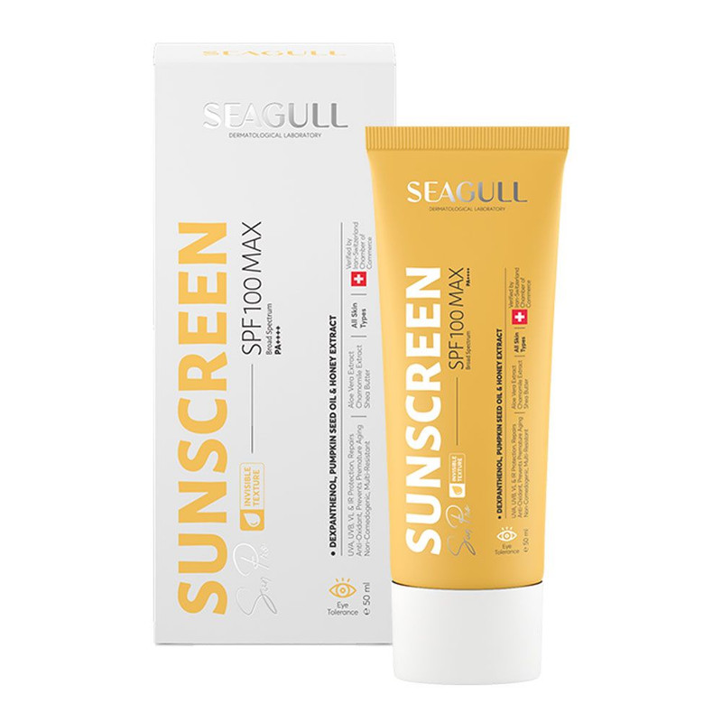 کرم ضد آفتاب بدون رنگ سی گل SPF 100 مدل Pro مناسب انواع پوست حجم 50 میلیلیتر