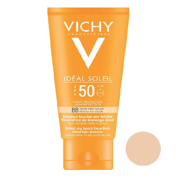 فلویید ضد آفتاب ویشی مدل BB Dry Touch حجم 50 میلی لیتر فلویید ضد آفتاب ویشی مدل BB Dry Touch حجم 50 میلی لیتر
