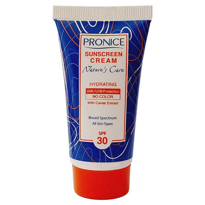 کرم ضد آفتاب پرونایس SPF 30 مدل CAVIAR محافظ UVA ،UVB ترمیم کننده پوست، ضد حساسیت، ضد چروک و ضد پیری، مناسب انواع پوست حجم 50 میلیلیتر