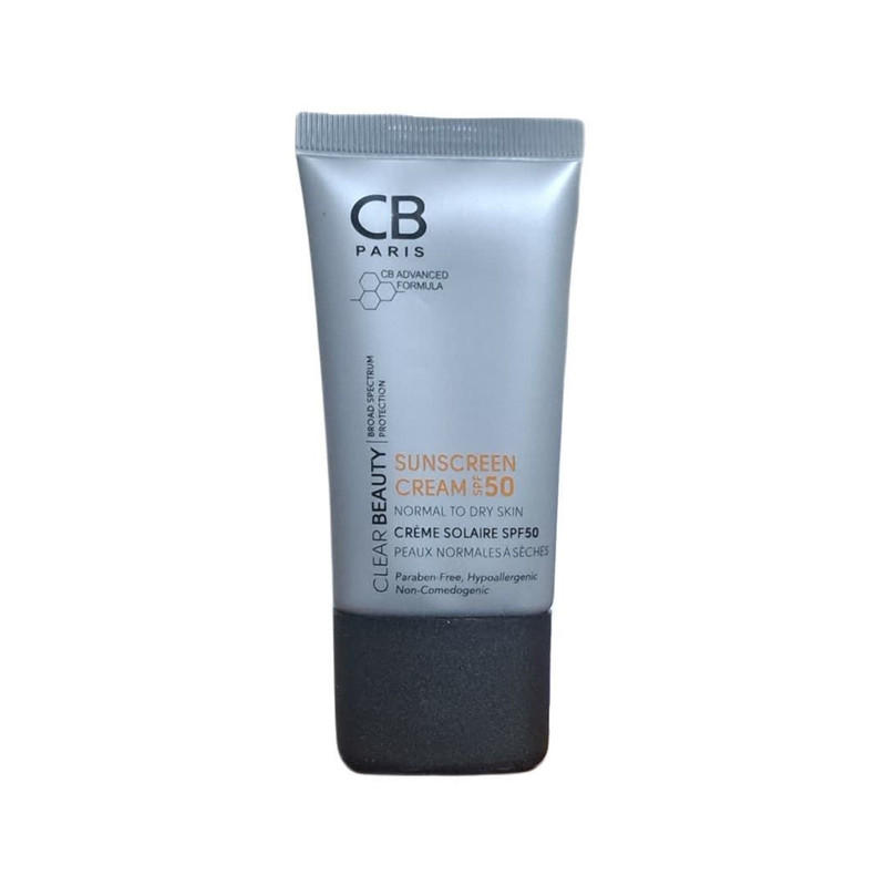 کرم ضد آفتاب بدون رنگ سی بی پاریس SPF 50 مدل 00 مناسب پوستهای مختلط حجم 40 میلیلیتر کرم ضد آفتاب بدون رنگ سی بی پاریس SPF 50 مدل 00 مناسب پوستهای مختلط حجم 40 میلیلیتر